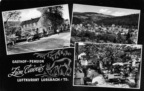 Lorsbach i. Taunus Mehrbildkarte gl1960 194.048