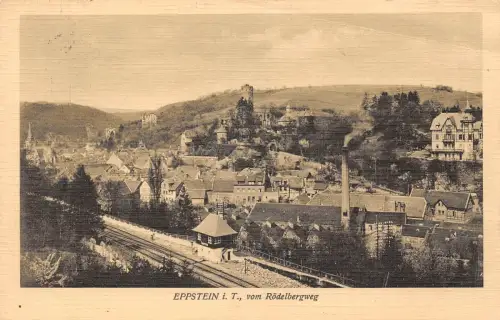 Eppstein i. Taunus vom Rödelbergweg gl1918 194.058