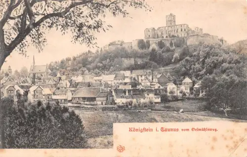 Königstein im Taunus Blick vom Oelmühlsweg ngl 194.079