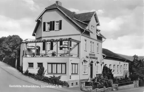 Schneidheim i. Ts. Gaststätte Rothenbächer ngl 194.069