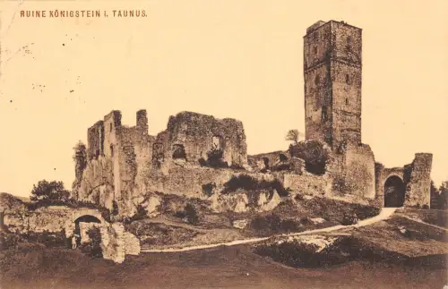Königstein im Taunus Ruine gl1915 194.097
