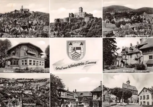 Königstein im Taunus Mehrbildkarte gl1960 194.103