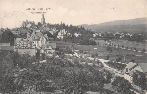 Cronberg im Taunus Gesamtansicht gl1909 194.118