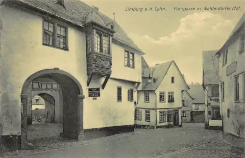 Limburg a.d. Lahn Fahrgasse mit Walderdorfer Hof ngl 194.142