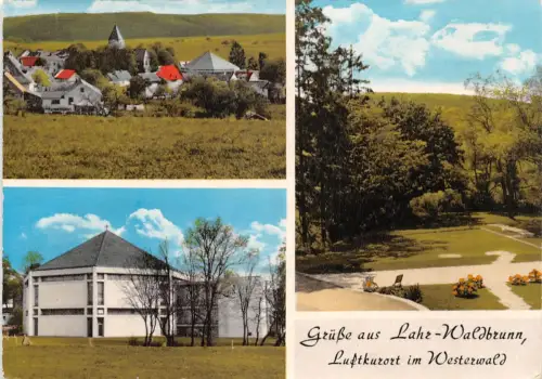 Lahr-Waldbrunn im Westerwald Mehrbildkarte gl1974 194.173