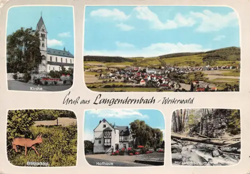 Langendernbach Mehrbildkarte gl 194.184