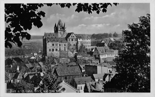 Diez an der Lahn Blick auf das Schloß ngl 194.199