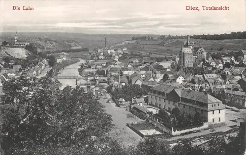 Diez an der Lahn Totalansicht ngl 194.202