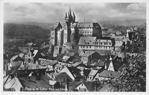 Diez an der Lahn Teilansicht gl1934 194.198
