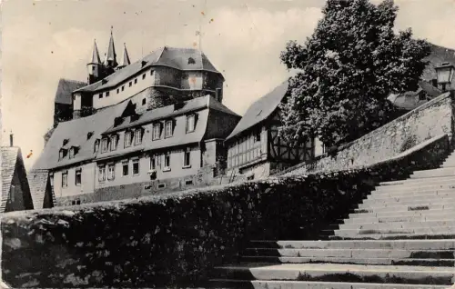 Diez an der Lahn Schloß mit Schloßtreppe gl1960 194.200