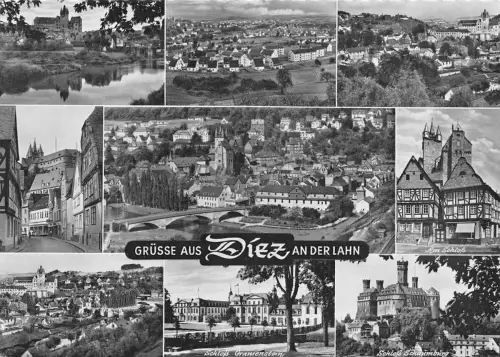 Diez an der Lahn Mehrbildkarte ngl 194.210