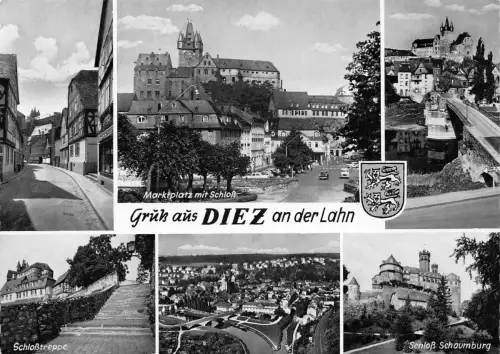 Diez an der Lahn Mehrbildkarte ngl 194.209