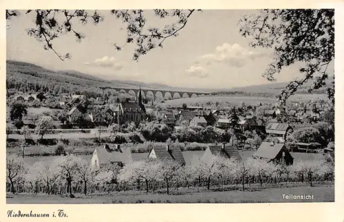 Niedernhausen i.T. Teilansicht gl1957 194.232