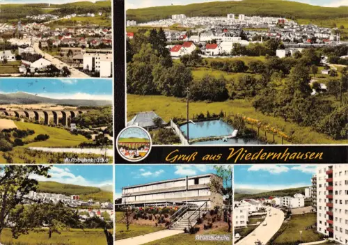 Niedernhausen i.T. Mehrbildkarte gl1977 194.233