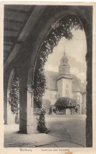 Weilburg a.d. Lahn Partie aus dem Schloßhof gl1912 194.245