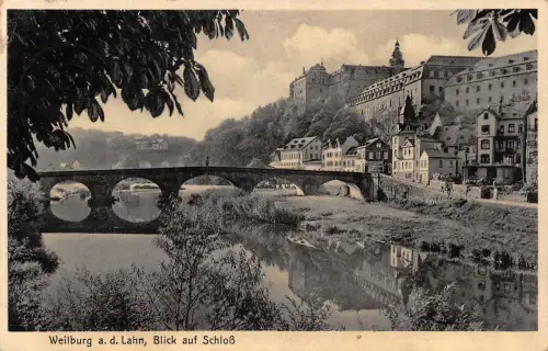 Weilburg a.d. Lahn Blick auf Schloß feldpgl1939 194.244