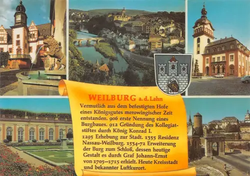 Weilburg a.d. Lahn Mehrbildkarte ngl 194.253