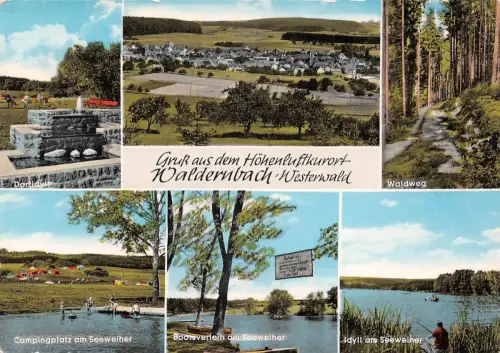 Waldernbach/Westerwald Mehrbildkarte gl 194.255