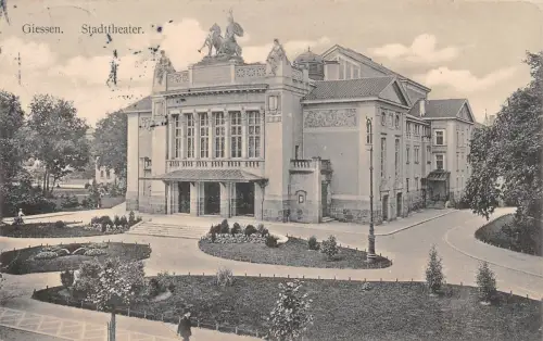 Gießen Stadttheater gl1919 194.279