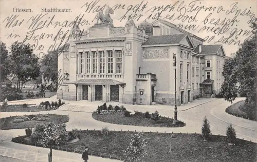 Gießen Stadttheater gl1913 194.280