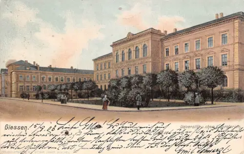 Gießen Universität u. chem. Laboratorium gl1903 194.284