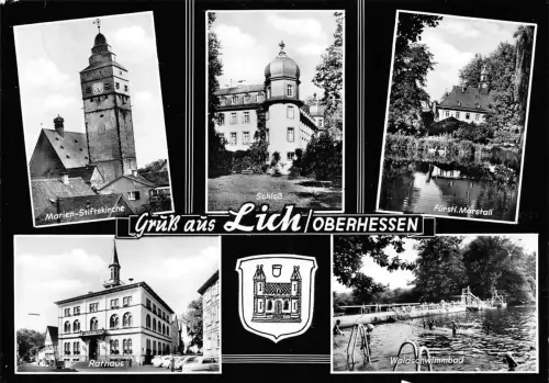 Lich / Hessen Mehrbildkarte gl 194.298