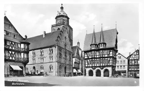 Alsfeld / Hessen Marktplatz ngl 194.316