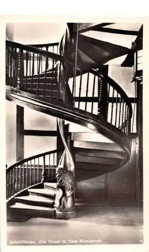 Alsfeld / Hessen Alte Treppe im Haus Minnigerode gl 194.311