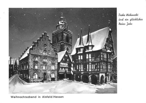 Alsfeld / Hessen Weihnachtsabend gl1966 194.320