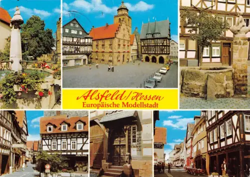 Alsfeld / Hessen Mehrbildkarte gl1982 194.322