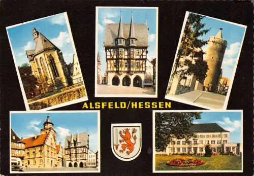 Alsfeld / Hessen Mehrbildkarte gl 194.323
