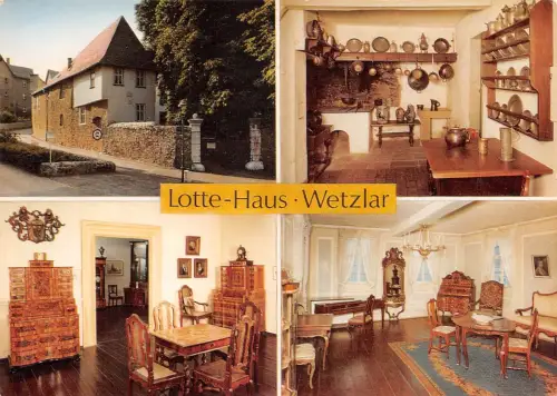 Wetzlar a.d. Lahn Lotte-Haus Mehrbildkarte ngl 194.350