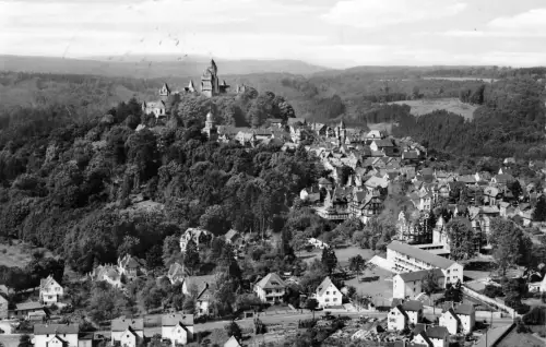 Braunfels a.d. Lahn Panorama gl1961 194.359