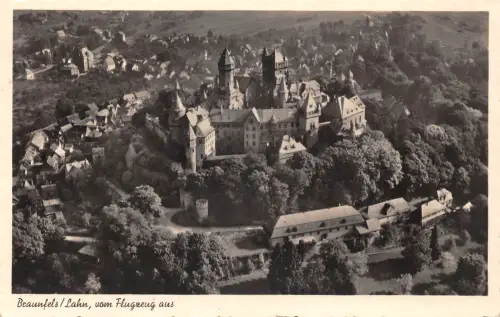 Braunfels a.d. Lahn vom Flugzeug aus gl1939 194.365