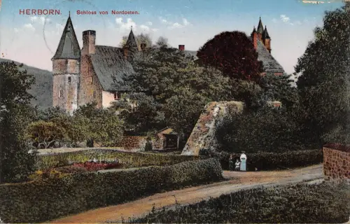 Herborn Schloß von Nordosten feldpgl1915 194.400