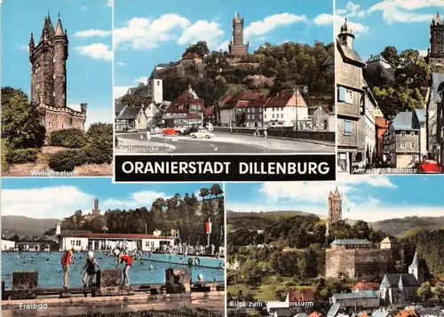 Dillenburg Mehrbildkarte ngl 194.386