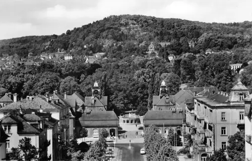 Bad Nauheim Bahnhofsallee mit Johannisberg gl1961 194.444