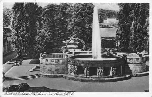 Bad Nauheim Blick in den Sprudelhof gl1961 194.476