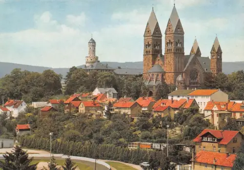 Homburg v.d.H. Schloß und Erlöserkirche ngl 194.554