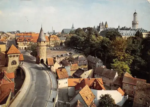 Homburg v.d.H. Brücke mit Schloß gl1966 194.558