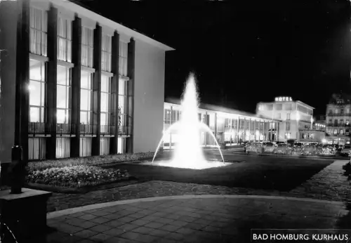 Homburg v.d.H. Kurhaus bei Nacht gl1956 194.568