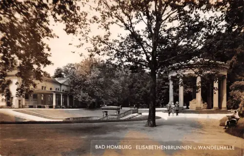 Homburg v.d.H. Elisabethenbrunnen gl1954 194.562