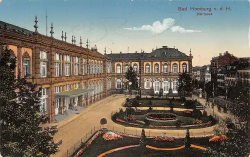 Homburg v.d.H. Kurhaus feldpgl1915 194.566