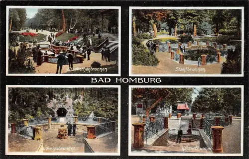 Homburg v.d.H. Mehrbildkarte ngl 194.577