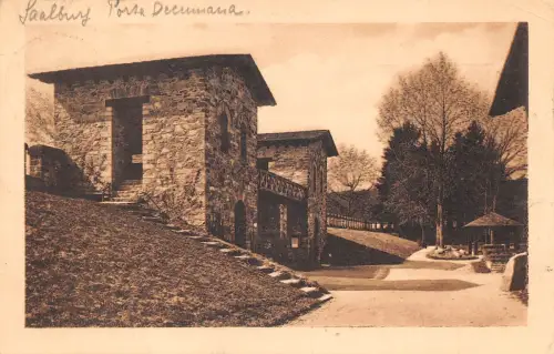 Homburg v.d.H. Kastell Saalburg Porta decumana gl1912 194.590