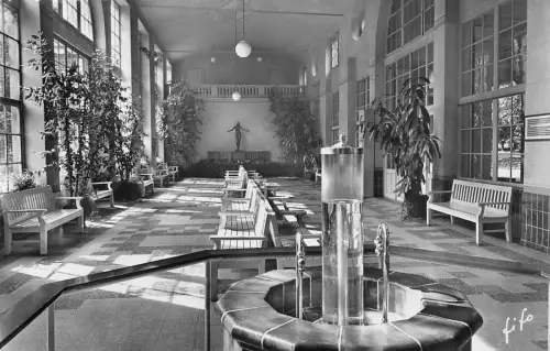Homburg v.d.H. Trinkhalle Innenansicht gl1957 194.596
