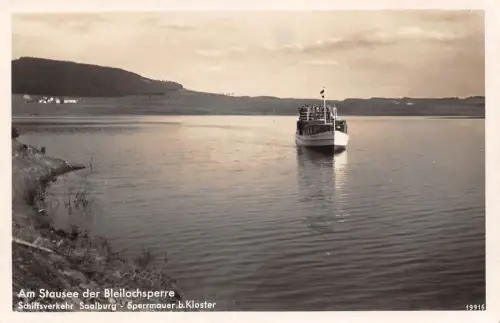 Bleilochsperre Schiffsverkehr ngl 194.634