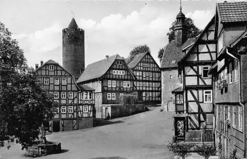 Schlitz/Hessen Marktplatz gl1960 194.697
