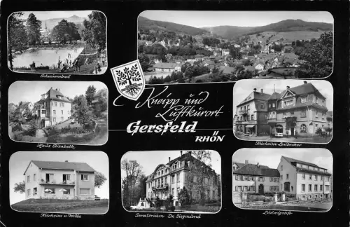 Gersfeld Mehrbildkarte ngl 194.711