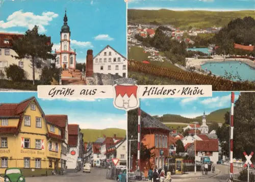 Hilders (Rhön) Mehrbildkarte gl1973 194.729